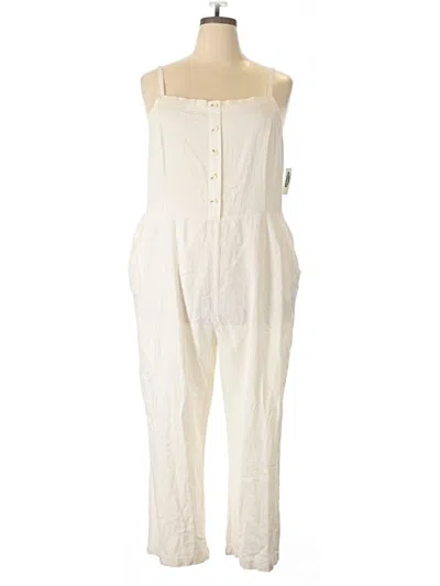 Pre-owned Old Navy Jumpsuit In Ivory