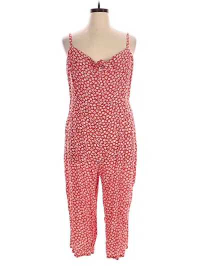 Pre-owned Old Navy Jumpsuit In Red