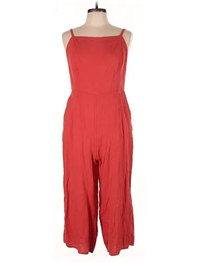 Pre-owned Old Navy Jumpsuit In Red