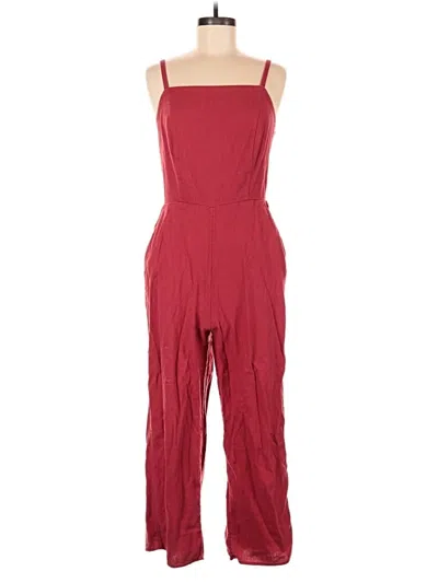 Pre-owned Old Navy Jumpsuit In Red