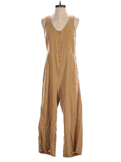 Pre-owned Old Navy Jumpsuit In Tan