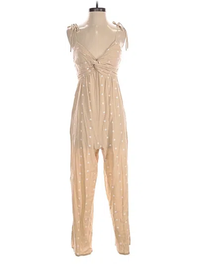 Pre-owned Old Navy Jumpsuit In Tan