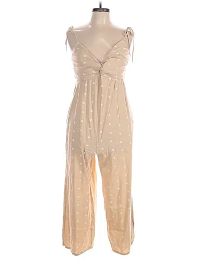 Pre-owned Old Navy Jumpsuit In Tan