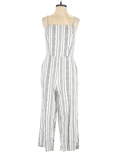 Pre-owned Old Navy Jumpsuit In White