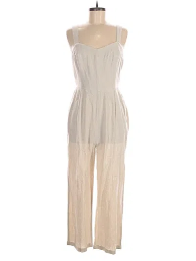 Pre-owned Old Navy Jumpsuit In White