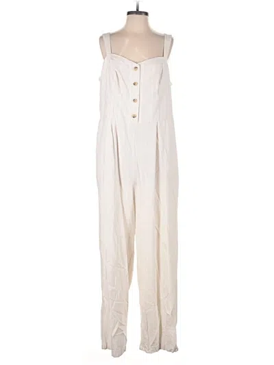 Pre-owned Old Navy Jumpsuit In White