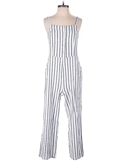 Pre-owned Old Navy Jumpsuit In White