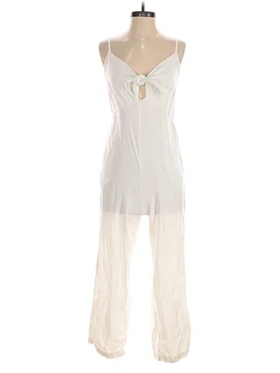 Pre-owned Old Navy Jumpsuit In White