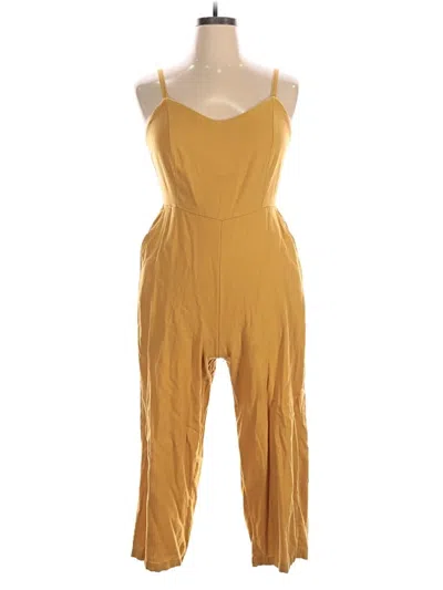 Pre-owned Old Navy Jumpsuit In Yellow