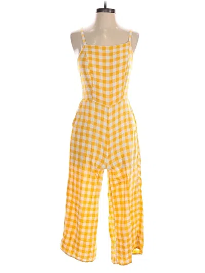 Pre-owned Old Navy Jumpsuit In Yellow