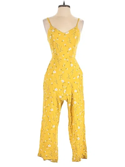 Pre-owned Old Navy Jumpsuit In Yellow