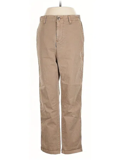 Pre-owned Old Navy Khaki Pant In Brown