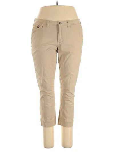Pre-owned Old Navy Khaki Pant In Brown
