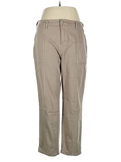 Pre-owned Old Navy Khaki Pant In Brown