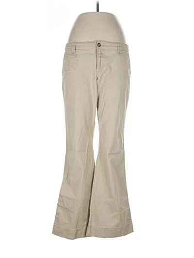 Pre-owned Old Navy Khaki Pant In Brown