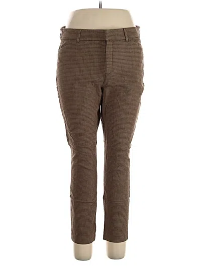 Pre-owned Old Navy Khaki Pant In Brown