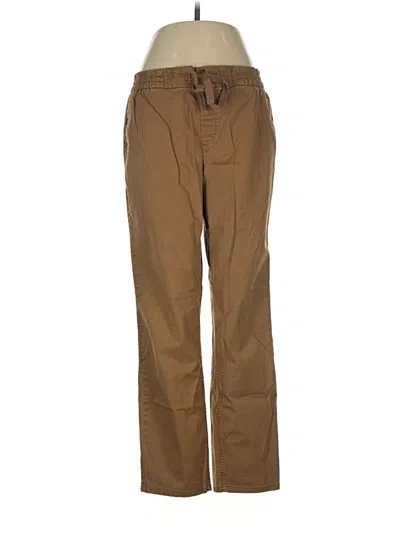 Pre-owned Old Navy Khaki Pant In Brown