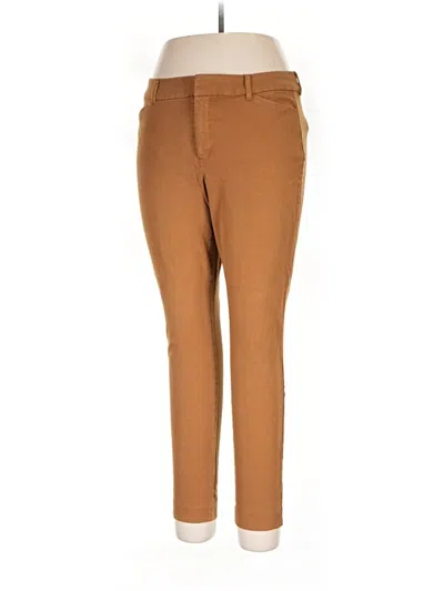 Pre-owned Old Navy Khaki Pant In Brown