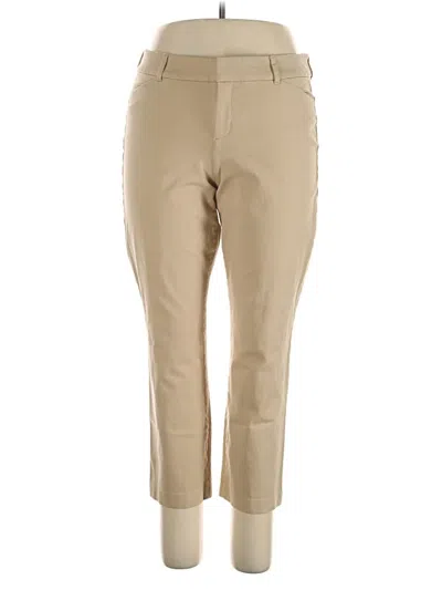 Pre-owned Old Navy Khaki Pant In Brown