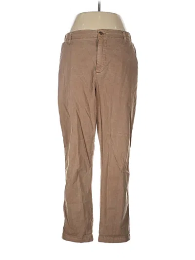 Pre-owned Old Navy Khaki Pant In Brown