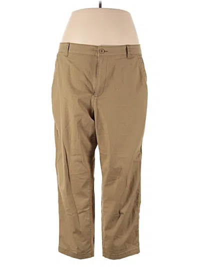 Pre-owned Old Navy Khaki Pant In Brown