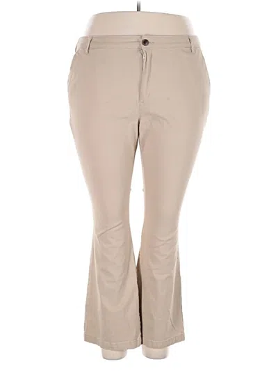 Pre-owned Old Navy Khaki Pant In Brown