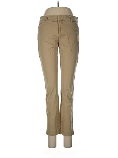 Pre-owned Old Navy Khaki Pant In Brown