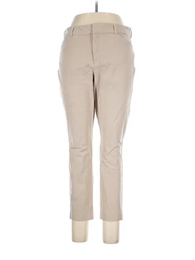 Pre-owned Old Navy Khaki Pant In Brown