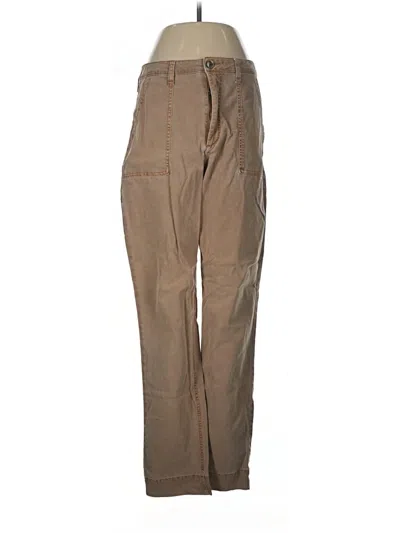 Pre-owned Old Navy Khaki Pant In Brown