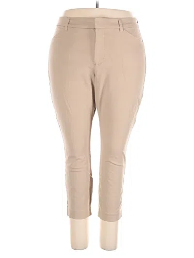 Pre-owned Old Navy Khaki Pant In Brown