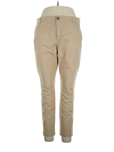 Pre-owned Old Navy Khaki Pant In Brown