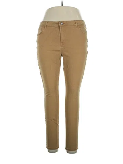 Pre-owned Old Navy Khaki Pant In Brown