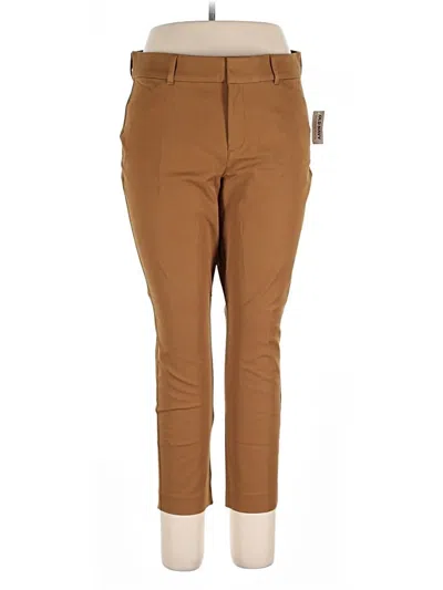 Pre-owned Old Navy Khaki Pant In Brown