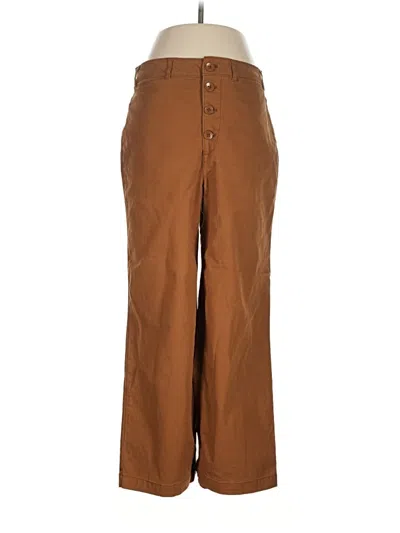 Pre-owned Old Navy Khaki Pant In Brown
