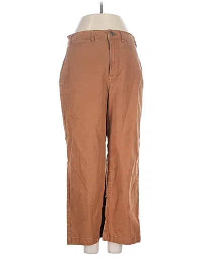 Pre-owned Old Navy Khaki Pant In Brown