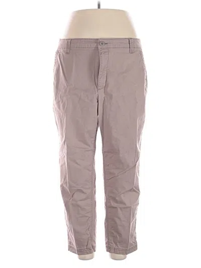 Pre-owned Old Navy Khaki Pant In Gray