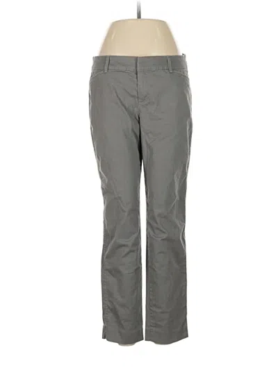 Pre-owned Old Navy Khaki Pant In Gray