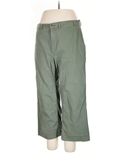 Pre-owned Old Navy Khaki Pant In Green