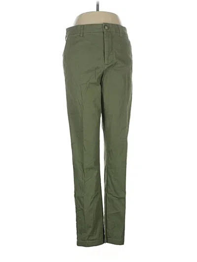 Pre-owned Old Navy Khaki Pant In Green