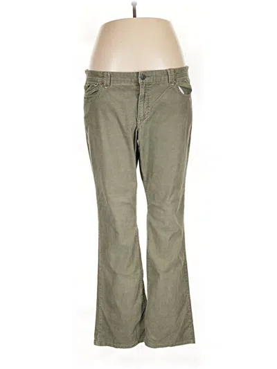 Pre-owned Old Navy Khaki Pant In Green