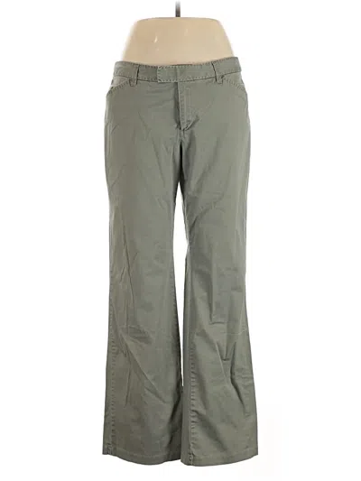 Pre-owned Old Navy Khaki Pant In Green