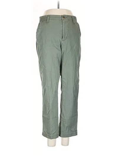 Pre-owned Old Navy Khaki Pant In Green