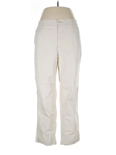 Pre-owned Old Navy Khaki Pant In Ivory
