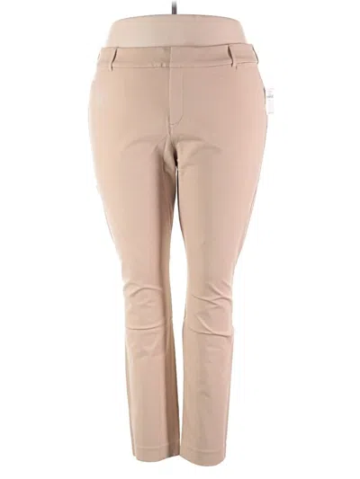 Pre-owned Old Navy Khaki Pant In Tan