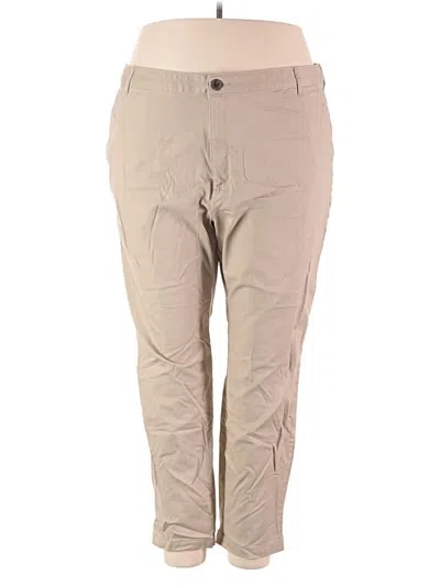 Pre-owned Old Navy Khaki Pant In Tan