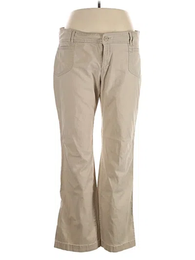 Pre-owned Old Navy Khaki Pant In Tan
