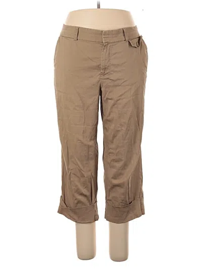 Pre-owned Old Navy Khaki Pant In Tan
