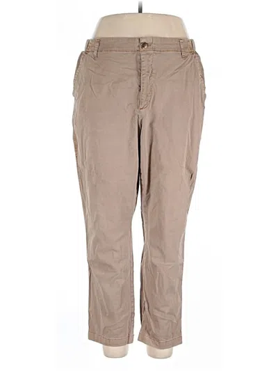 Pre-owned Old Navy Khaki Pant In Tan