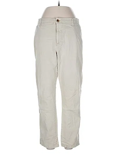 Pre-owned Old Navy Khaki Pant In White