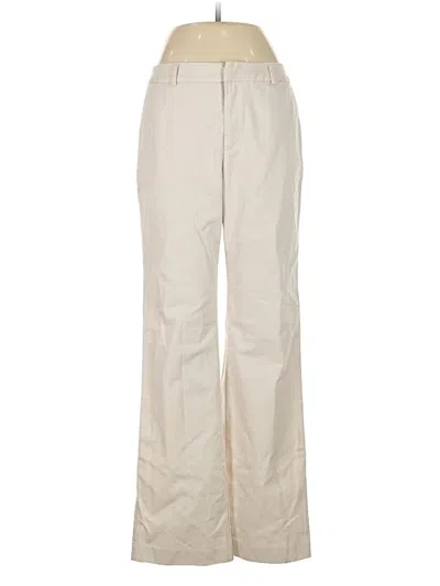 Pre-owned Old Navy Khaki Pant In White